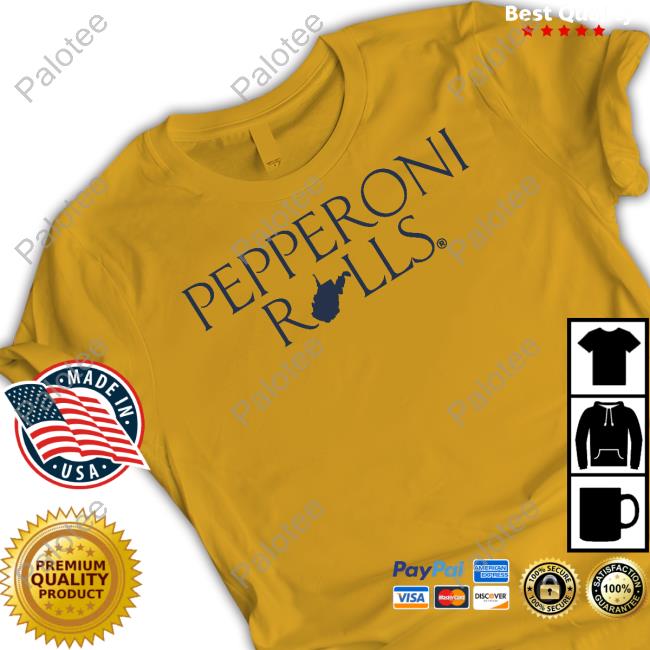 WVU Men's Basketball Pepperoni Rolls Official Shirt
