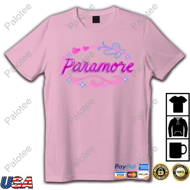 Paramore Custom Hand Airbrushed shirt