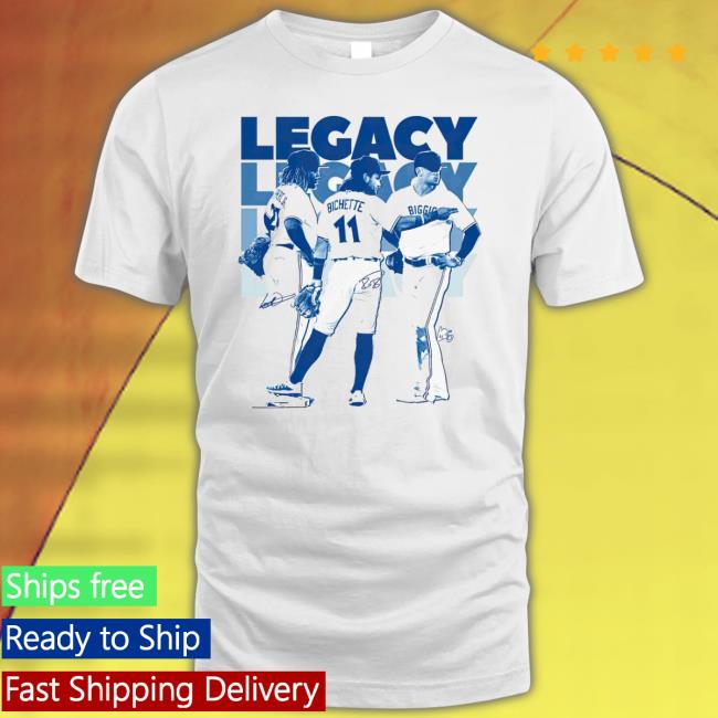 Toronto Blue Jays Legacy Cavan Biggio Bo Bichette and Vladimir Guerrero Jr.  shirt - Dalatshirt