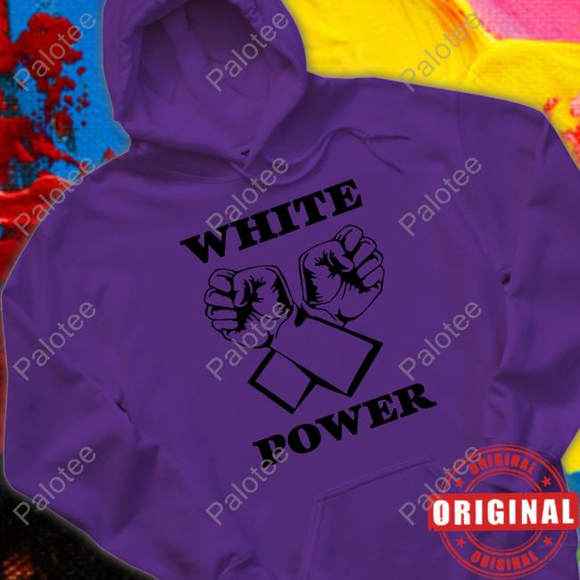 Shitpostgateway White Power Hooded Sweatshirt