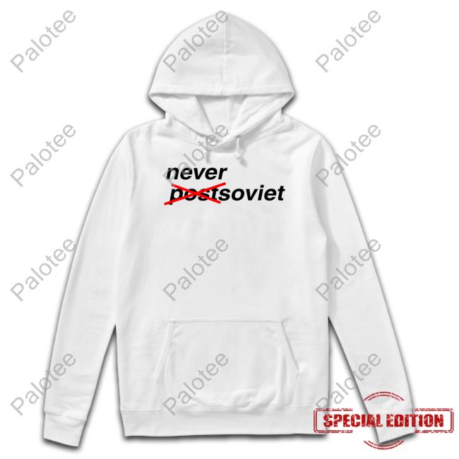 Gabrielius Landsbergis Never Postsoviet Long Sleeved T-Shirt Gabrielius Landsbergis Never Postsoviet Long Sleeved T-Shirt