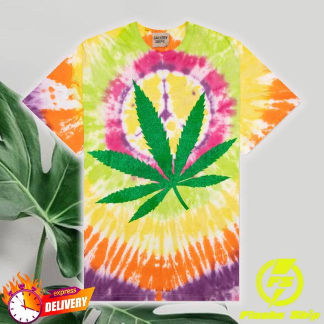 Gallery Dept. Weed New Shirt Tie Dye Gallery Dept. Weed New Shirt Tie Dye