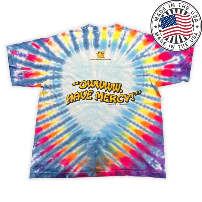 Vintage Dude Love 'Owwww, Have Mercy!' Tie Dye Sweatshirt (1997) Vintage Dude Love 'Owwww, Have Mercy!' Tie Dye Sweatshirt (1997)