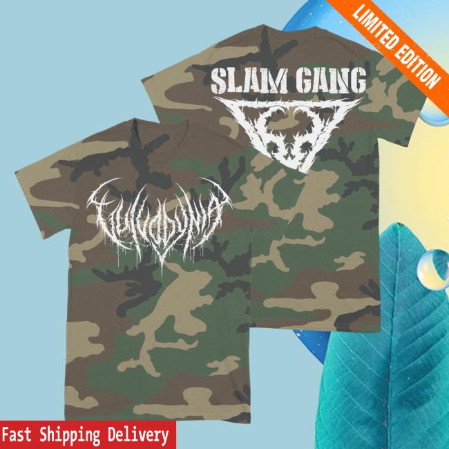 Official Vulvodynia Rising Merch Vulvodynia - Slam Gang Camo T-Shirt Risingmerch Official Vulvodynia Rising Merch Vulvodynia - Slam Gang Camo T-Shirt Risingmerch