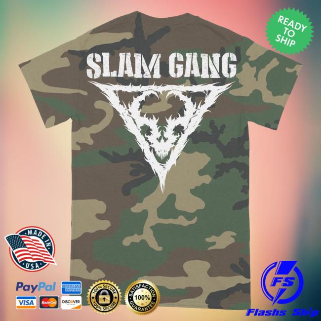 Official Vulvodynia Rising Merch Vulvodynia - Slam Gang Camo T-Shirt Risingmerch Official Vulvodynia Rising Merch Vulvodynia - Slam Gang Camo T-Shirt Risingmerch