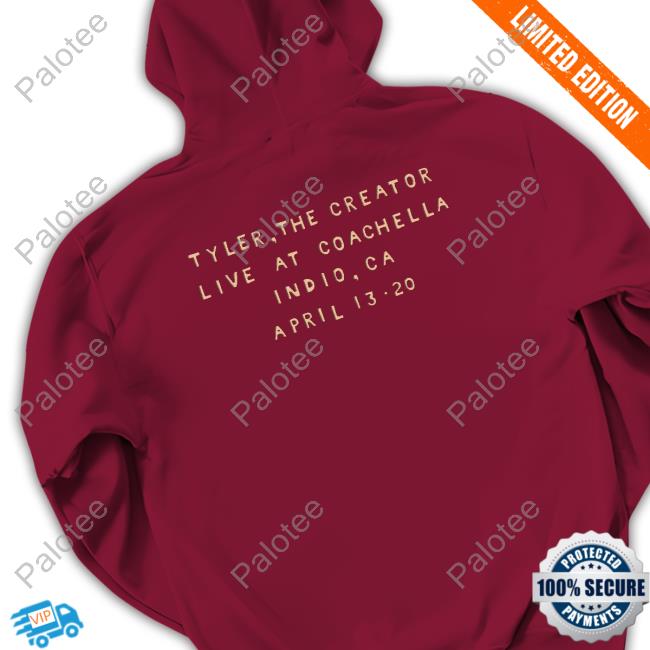 Tyler, The Creator's Coachella Headliner Tee Shirt Tyler, The Creator's Coachella Headliner Tee Shirt