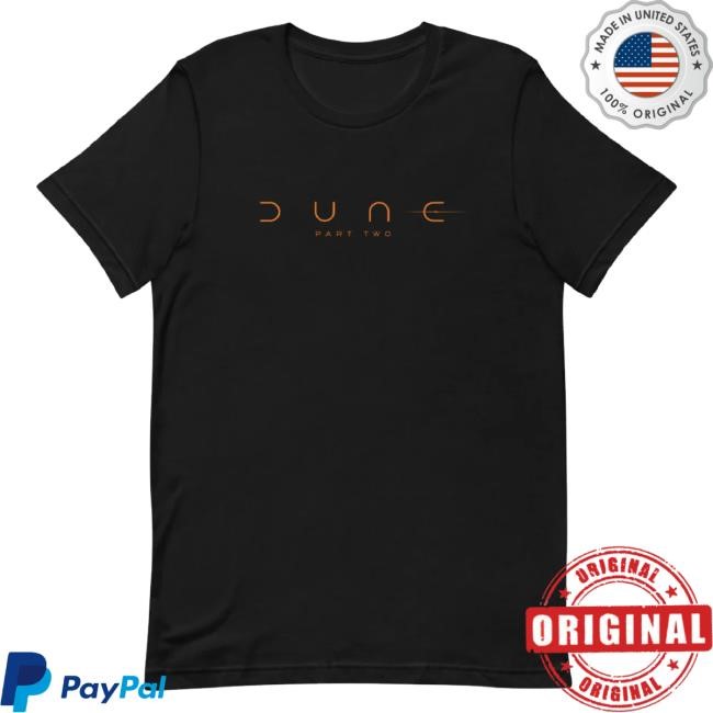 Trending Dune Merch Dune Part Two Logo Tee Shirt
