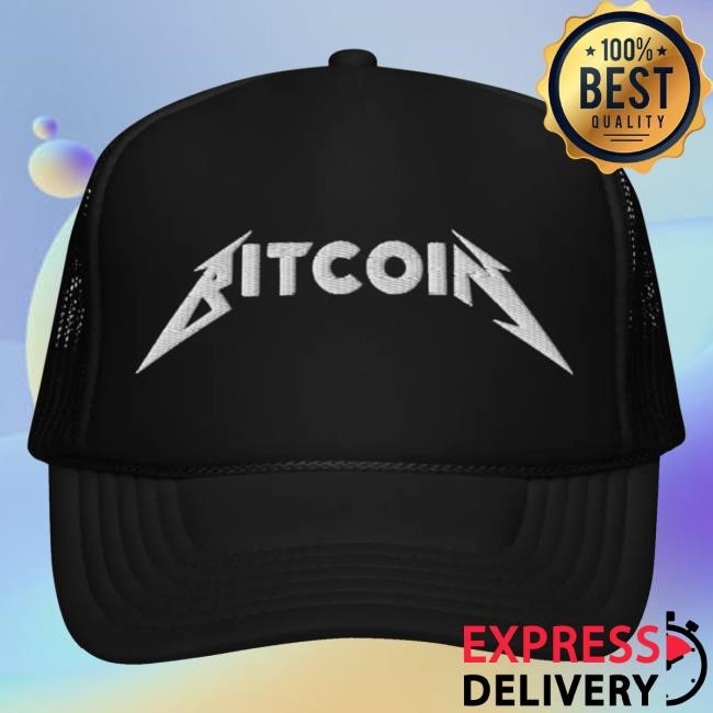 Crypto Goodies Merch Store Bitcoin Rocks Foam Trucker new hat